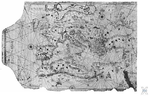 Карта Андре Бенинкаса (1508)