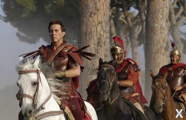 Юлий Цезарь, кадр из сериала «Рим»