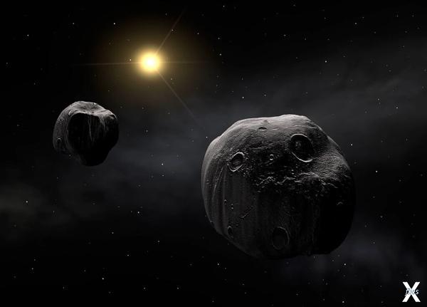 Двойной астероид (90) Антиопа. Подобн...