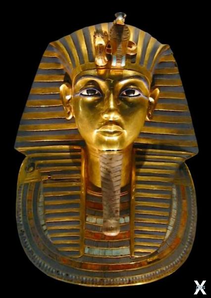 Погребальная маска Тутанхамона. Египе...