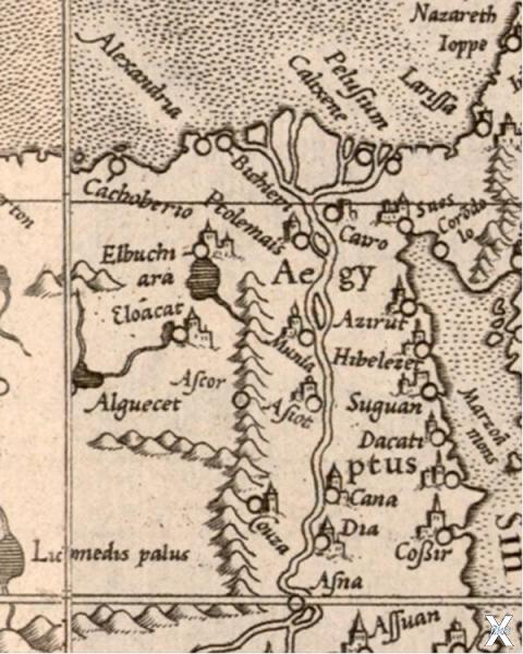 Карта Меркатора 1569 г.