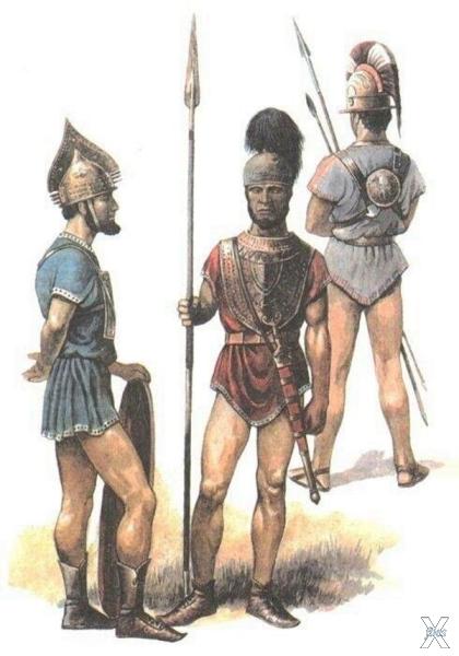 Воины латинских племён, VI в. до н.э....
