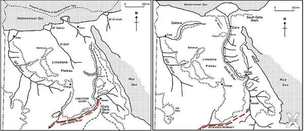 Карта 3. Геологическая история реки-п...