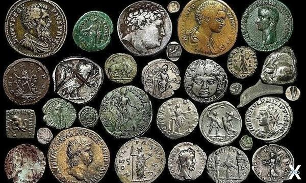 Древние монеты Греции и Рима
