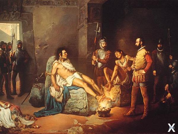 Жан Оноре Фрагонар. Смерть Кортеса. 1765