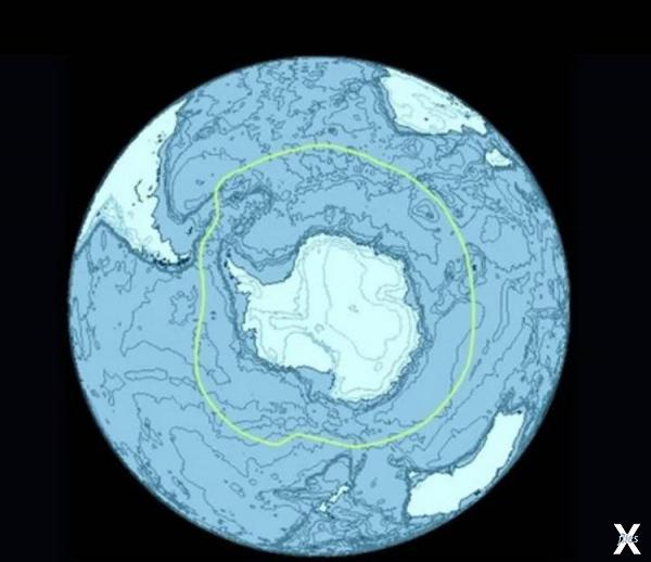 Антарктическое циркумполярное течение...