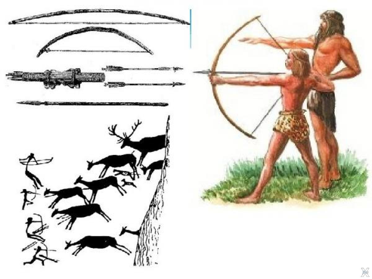Изобретение лука и стрел древних людей