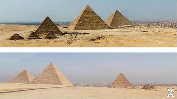 Пирамидой могла быть спутница Менкаура