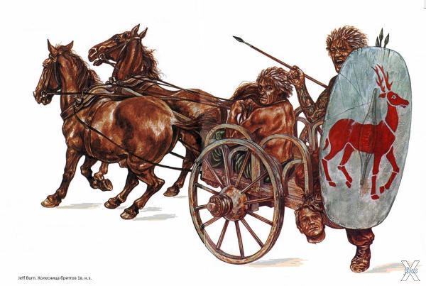 Боевая колесница бриттов I в. н.э. Со...