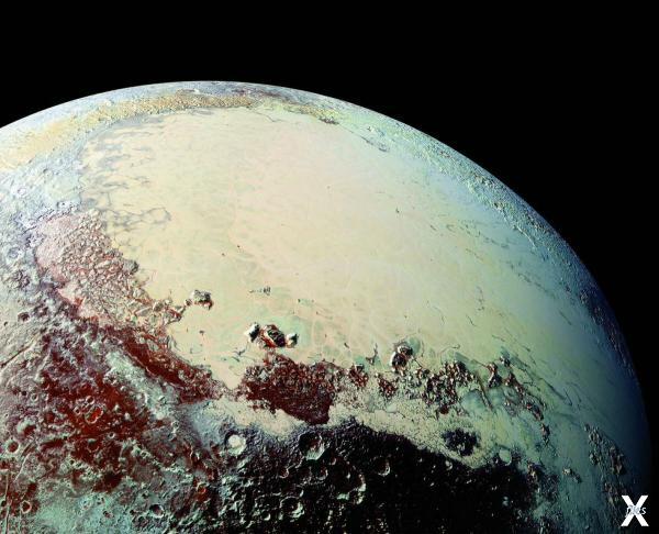 Плутон. Фото "Новые горизонты", НАСА
