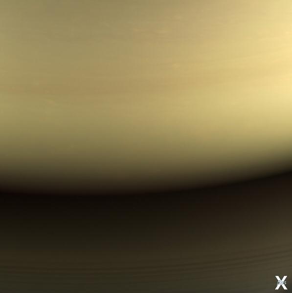 Последнее фото "Кассини", НАСА