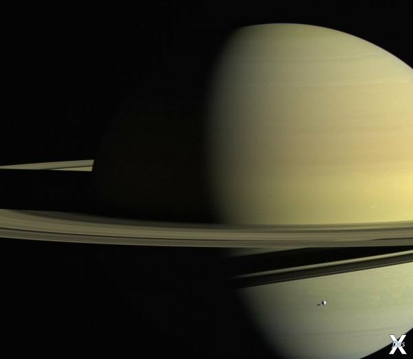 Величие Сатурна, фото "Кассини", НАСА