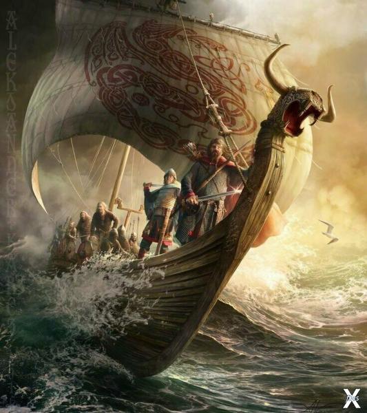 Дракар - боевой корабль викингов