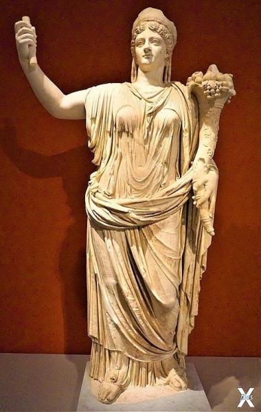 Ливия Друзилла в облике богини Фортун...