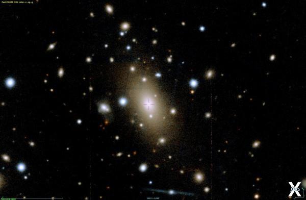Скопление Abell 2029 с галактикой IC1...