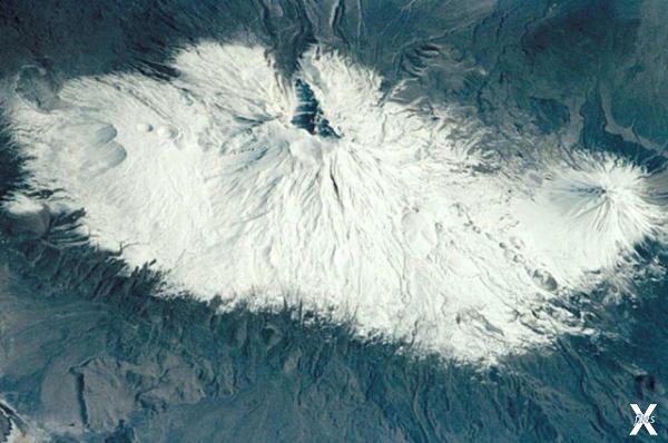 Спутниковый снимок горы Арарат