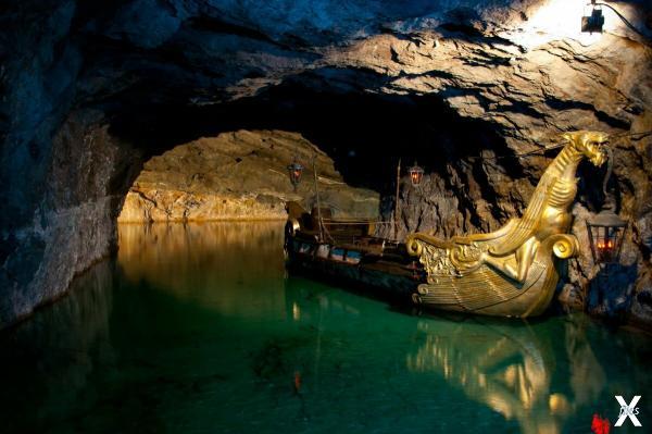 Подземное озеро Зеегротте, Австрия