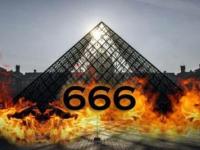 Исследователь выяснил, что стеклянная пирамида Лувра состоит из 666 кристаллов. Франсуа Миттеран знал, что строить