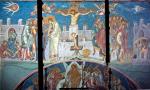 "НЛО засветилось": тайны фрески "Распятие" (XIV век, Сербия)