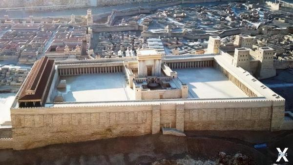 Храм в Иерусалиме в I в. н.э., соврем...