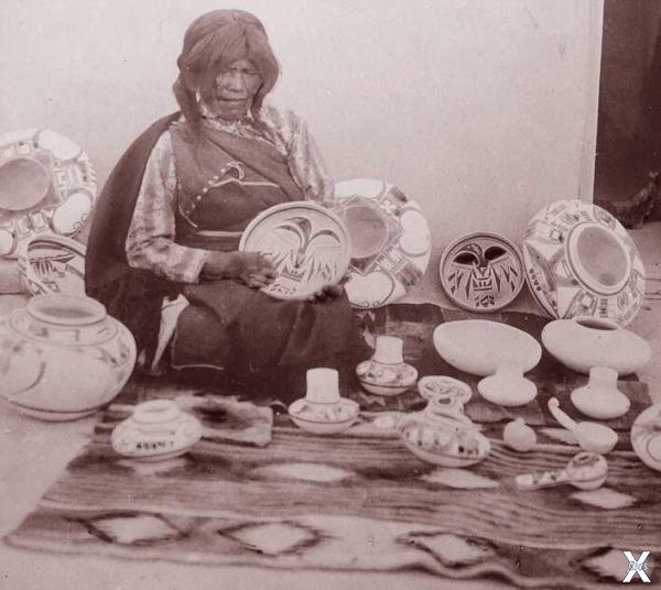 Женщина Хопи, 1900 год