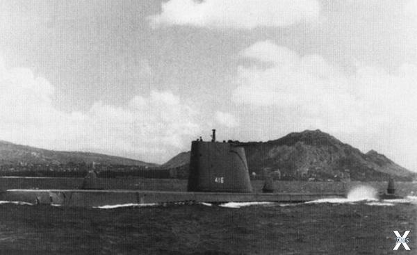 Подводная лодка USS Tiru SS-416