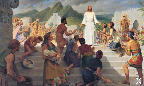 Иисус Христос в Теотиуакане. Мормонск...