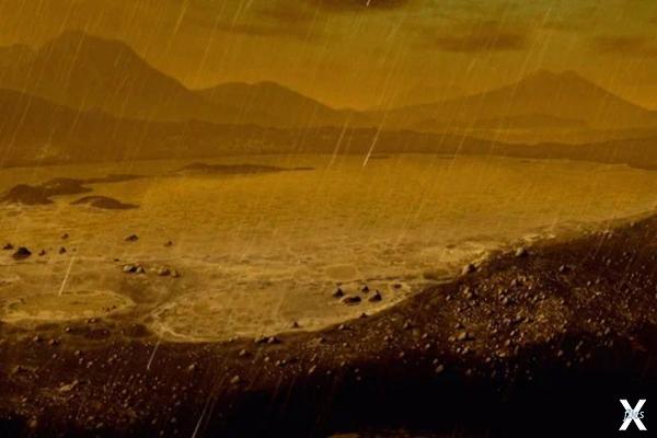 Метановый дождь на Титане