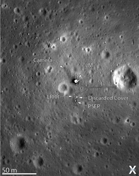 Место посадки Аполлона-11. Для скепти...