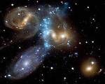 Получены фотографии галактической "аварии"