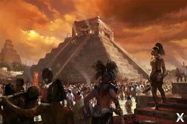 Империя майя - одна из величайших цив...