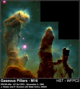 M16: звезды над колоннами