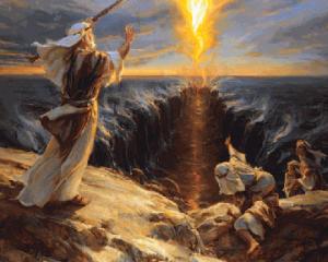 Ученые реконструировали поход Моисея через море